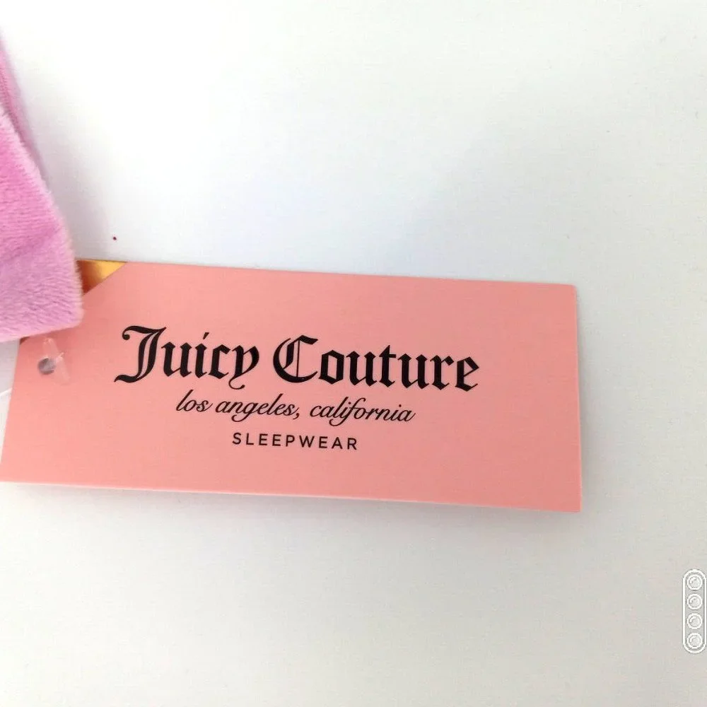 Juicy Couture 2pc Pajama Short & Shirt Lavender Logo Sleepwear Set - Picture 3 of 6